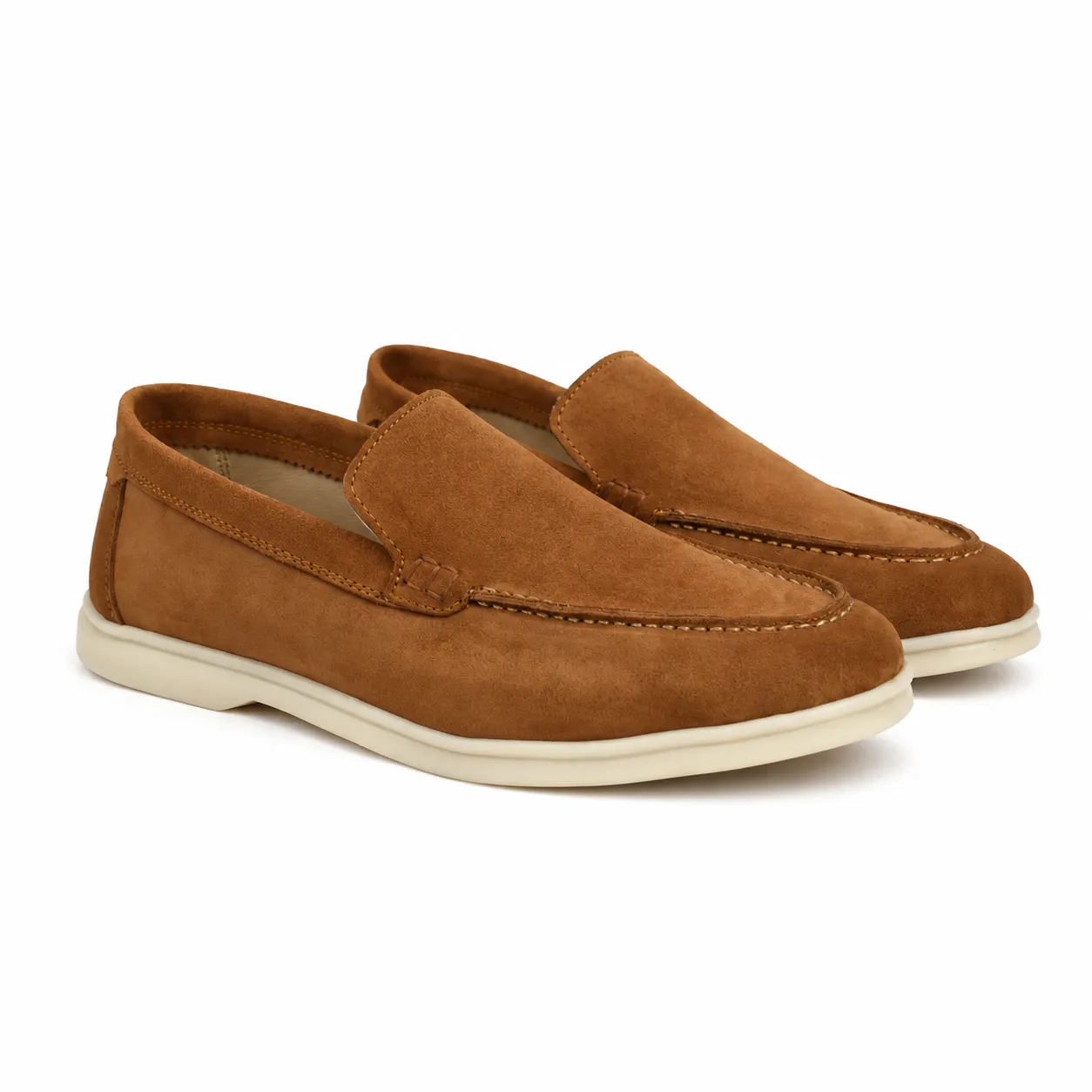 Mocassin pour homme 112 TABAC daim ..........  miniature